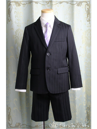 コムサデモード ストライプのスーツ(薄紫ネクタイ) 120 / ブランド ...