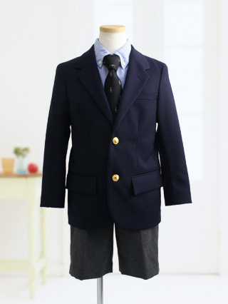 ラルフローレン 紺ブレザーの正統派スーツ 120 / ブランド