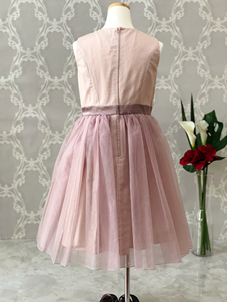 トッカ　ふんわりチュールの華やかなドレス(ピンク)　140/160(サイズ160)