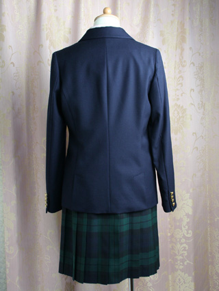 ラルフローレン 紺ブレザーとプリーツスカートのスーツ 160 / ブランド